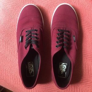 marron vans shoes